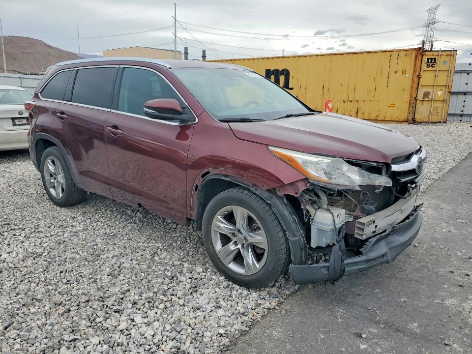 Auction sale of the 2014 Toyota Highlander, vin: 5TDYKRFH1ES035469, lot number: 48197786