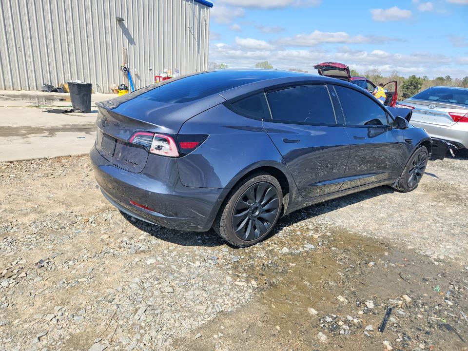 2022 Tesla Model 3 მანქანა იყიდება აუქციონზე, vin: 5YJ3E1EB4NF259484, აუქციონის ნომერი: 78968385