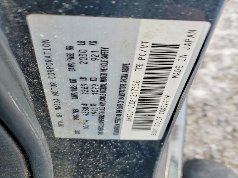Aukcja sprzedaży 2015 Mazda 6, vin: JM1GJ1V50F1217556, numer aukcji: 46886956