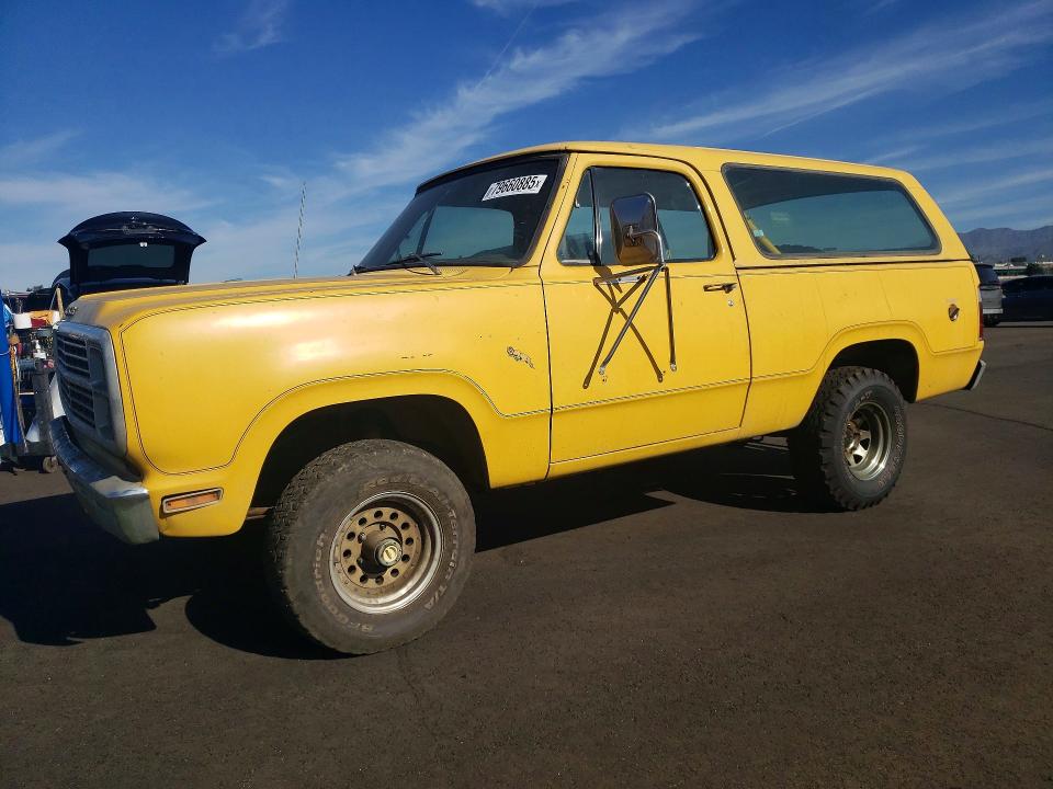 Aukcja sprzedaży 1980 Dodge Ramcharger, vin: A10JTAC123540, numer aukcji: 79660885