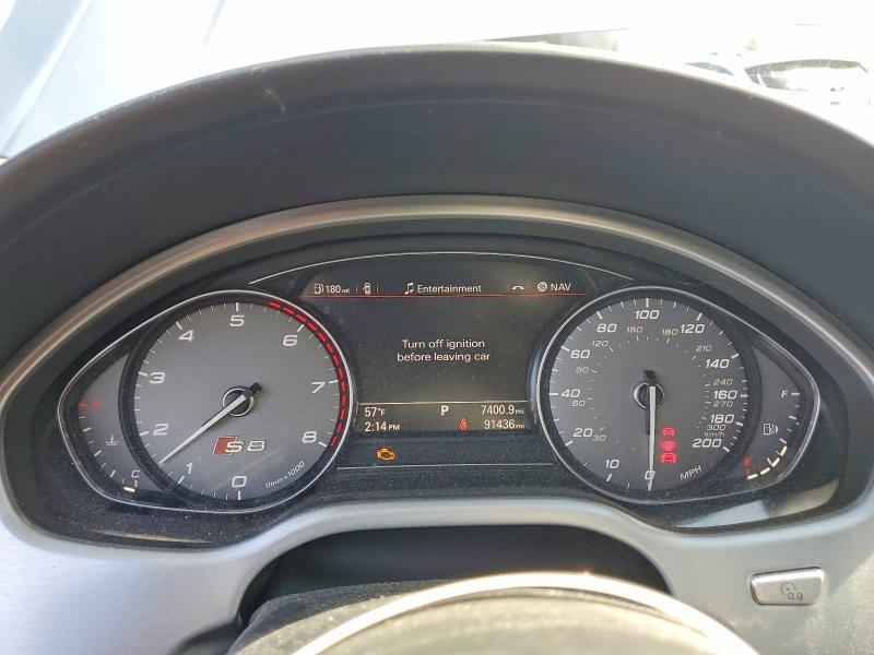 2017 Audi S8 მანქანა იყიდება აუქციონზე, vin: WUAJ5AFD0HN900064, აუქციონის ნომერი: 47042076