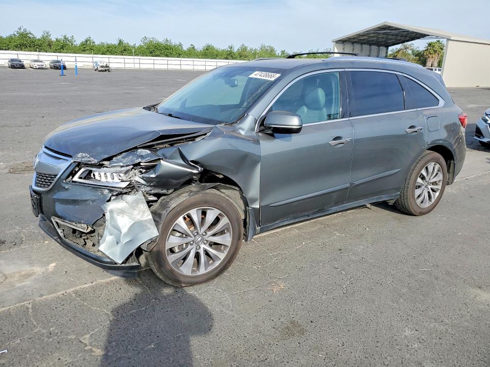2015 Acura Mdx მანქანა იყიდება აუქციონზე, vin: 5FRYD4H44FB003479, აუქციონის ნომერი: 47438666