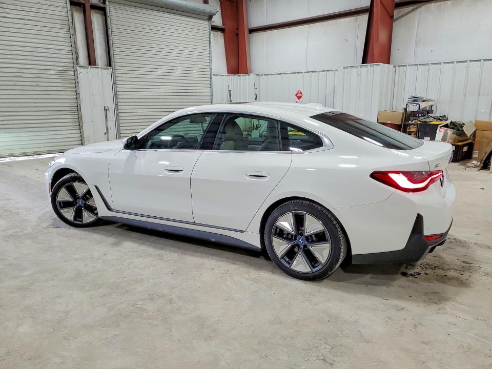 2024 Bmw I4 მანქანა იყიდება აუქციონზე, vin: WBY83FB07RFS48104, აუქციონის ნომერი: 45543836