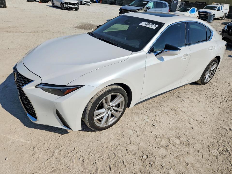 47384876 :رقم المزاد ، JTHC81F25M5043518 vin ، 2021 Lexus Is 300 مزاد بيع