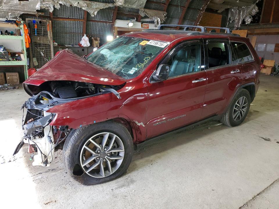 47196756 :رقم المزاد ، 1C4RJFBGXMC652338 vin ، 2021 Jeep Grand Cherokee مزاد بيع