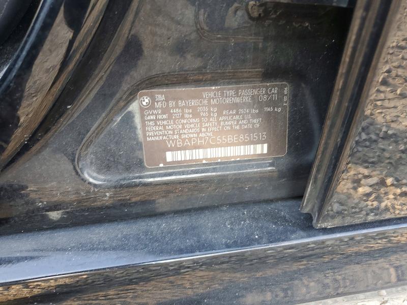 79805585 :رقم المزاد ، WBAPH7C55BE851513 vin ، 2011 Bmw 328 مزاد بيع
