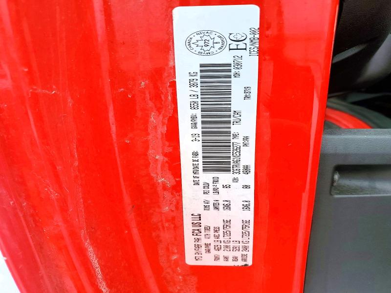 45824466 :رقم المزاد ، 3C6TRVAG1KE526277 vin ، 2019 Ram Promaster 1500 مزاد بيع