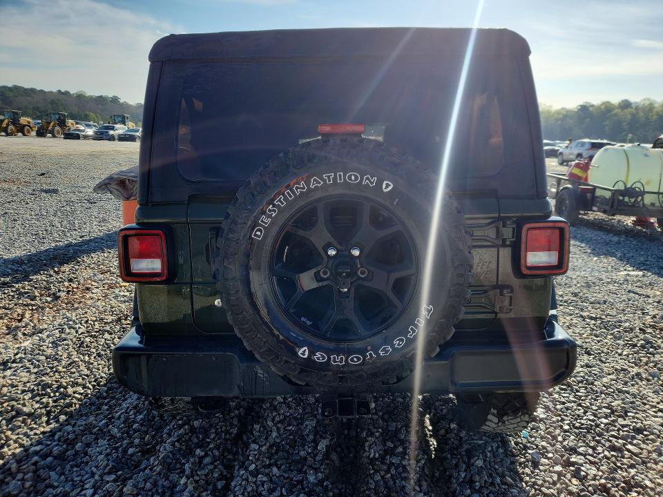 2021 Jeep Wrangler მანქანა იყიდება აუქციონზე, vin: 1C4GJXAN8MW626123, აუქციონის ნომერი: 45678596