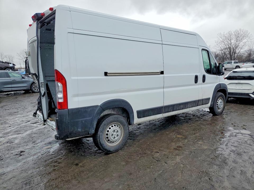 2025 Ram Promaster 2500 მანქანა იყიდება აუქციონზე, vin: 3C6LRVDG9SE509612, აუქციონის ნომერი: 79707875