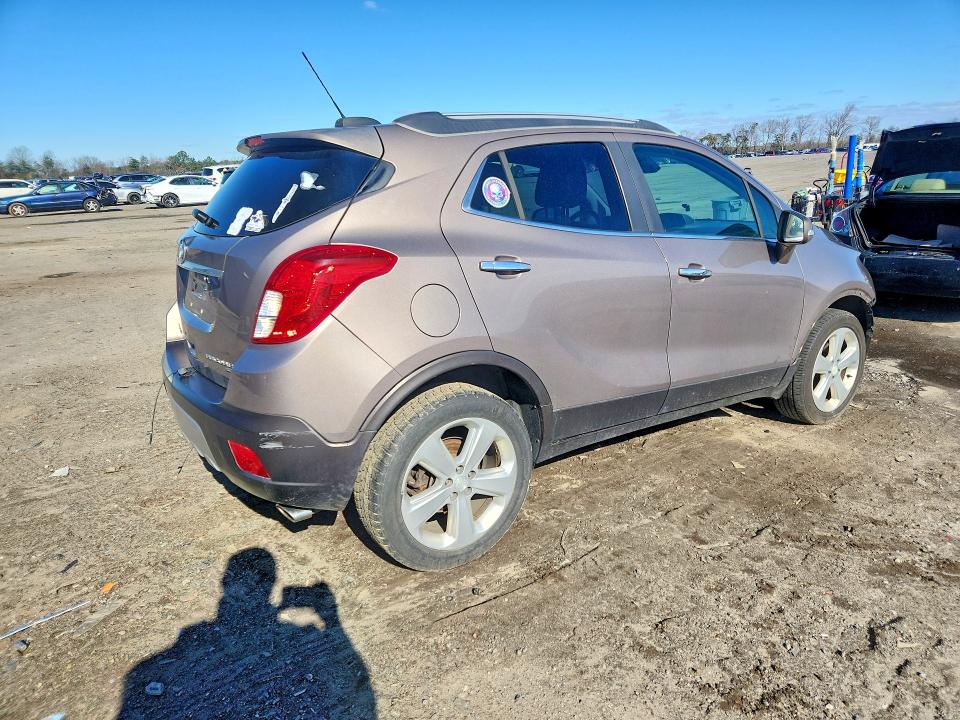 2015 Buick Encore მანქანა იყიდება აუქციონზე, vin: KL4CJFSB1FB194735, აუქციონის ნომერი: 46025016