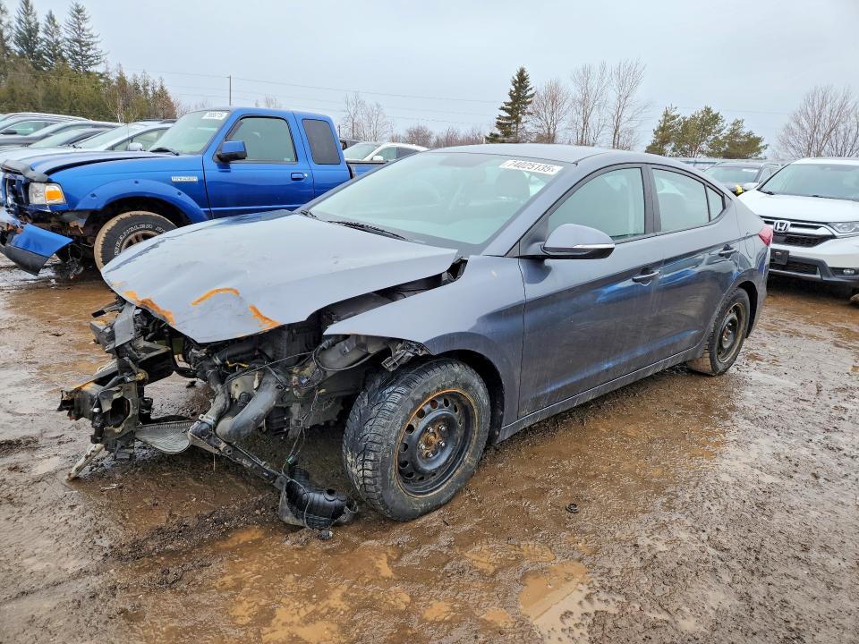 Auction sale of the 2018 Hyundai Elantra, vin: KMHD84LF3JU714356, lot number: 74025135