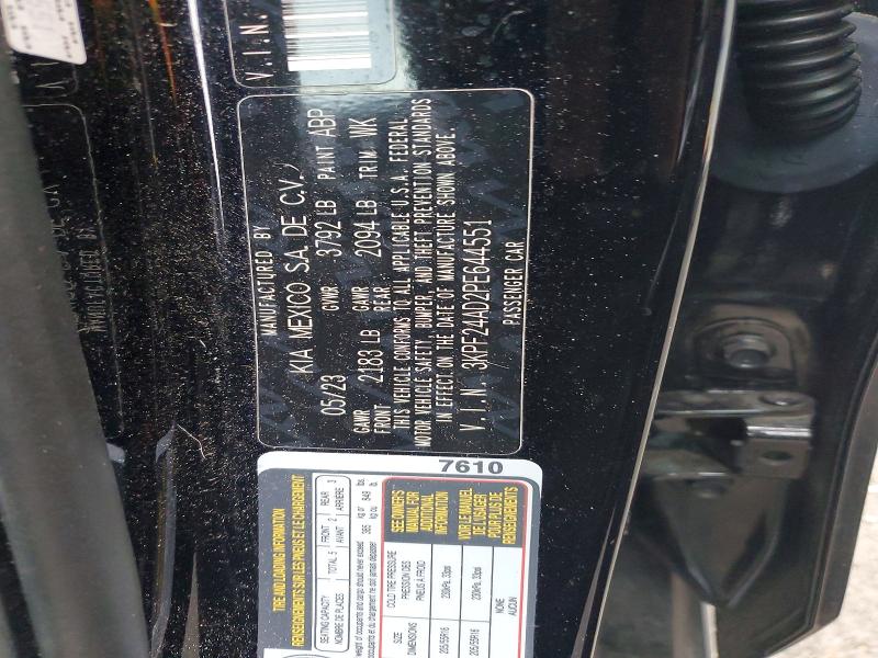 Aukcja sprzedaży 2023 Kia Forte, vin: 3KPF24AD2PE644551, numer aukcji: 46920306
