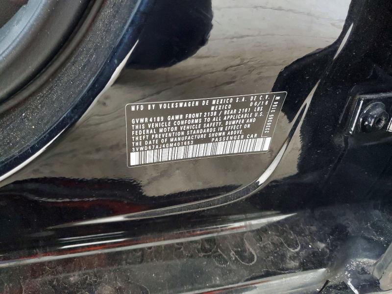 Продаж на аукціоні авто 2016 Volkswagen Jetta, vin: 3VWD67AJ4GM401653, номер лоту: 41763386