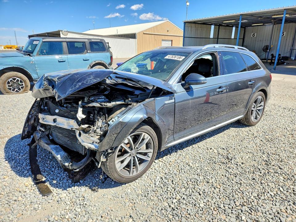 2017 Audi A4 Allroad მანქანა იყიდება აუქციონზე, vin: WA18NAF43HA062934, აუქციონის ნომერი: 47636186