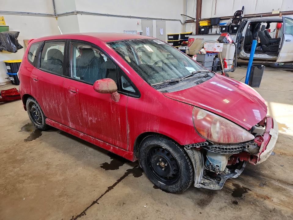 46653466 :رقم المزاد ، JHMGD37627S815568 vin ، 2007 Honda Fit مزاد بيع