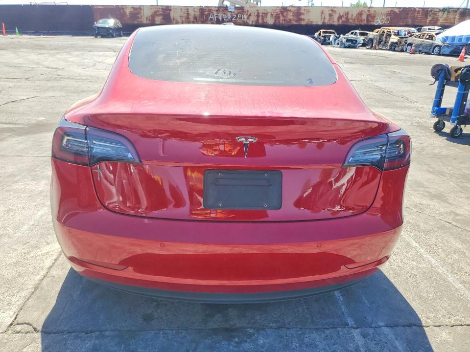 2022 Tesla Model 3 მანქანა იყიდება აუქციონზე, vin: 5YJ3E1EA4NF203522, აუქციონის ნომერი: 46220986