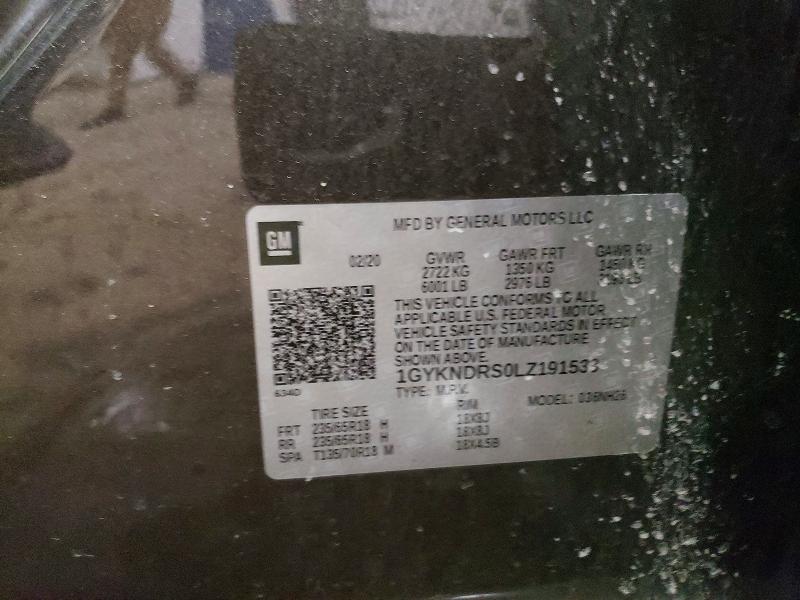 Продажа на аукционе авто 2020 Cadillac Xt5, vin: 1GYKNDRS0LZ191533, номер лота: 46441606