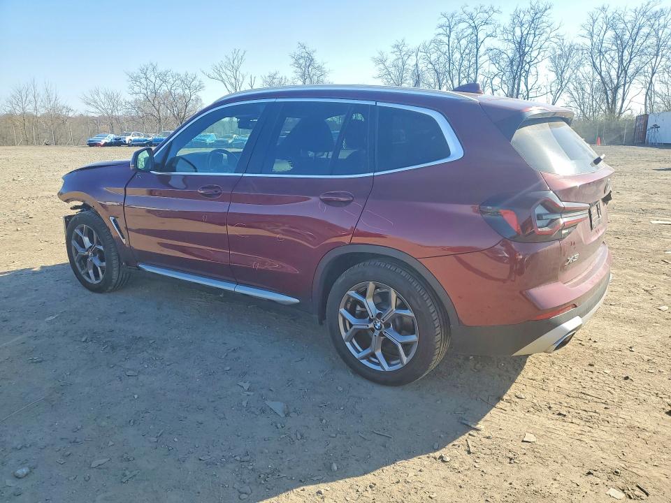 2022 Bmw X3 მანქანა იყიდება აუქციონზე, vin: 5UX53DP05N9K85936, აუქციონის ნომერი: 47300336