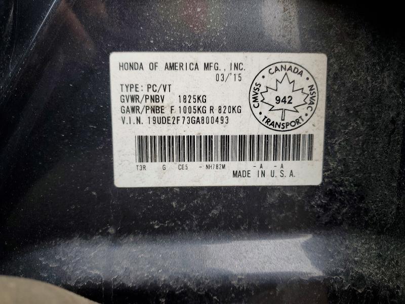 Aukcja sprzedaży 2016 Acura Ilx, vin: 19UDE2F73GA800493, numer aukcji: 41592206