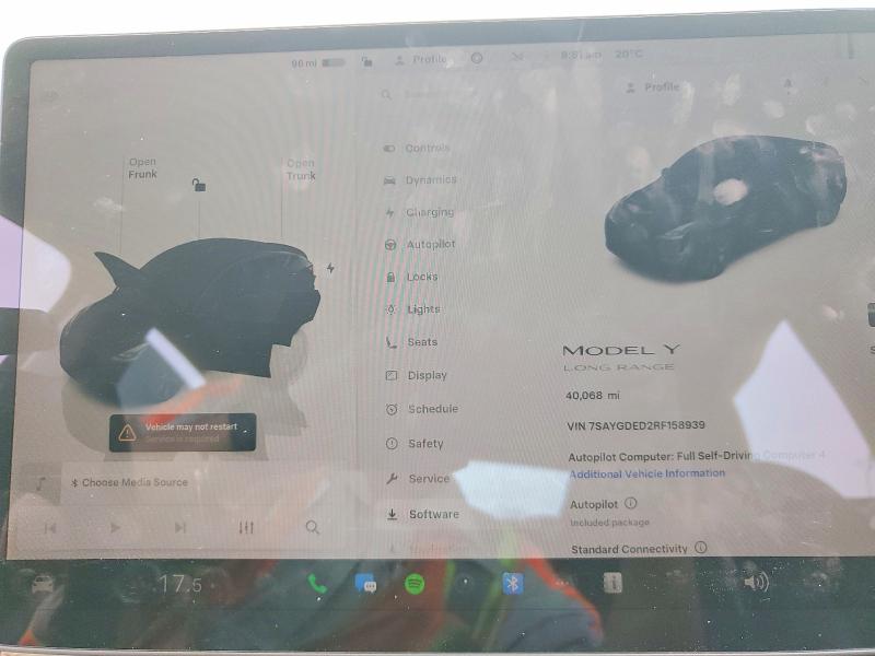 Продажа на аукционе авто 2024 Tesla Model Y, vin: 7SAYGDED2RF158939, номер лота: 47407646