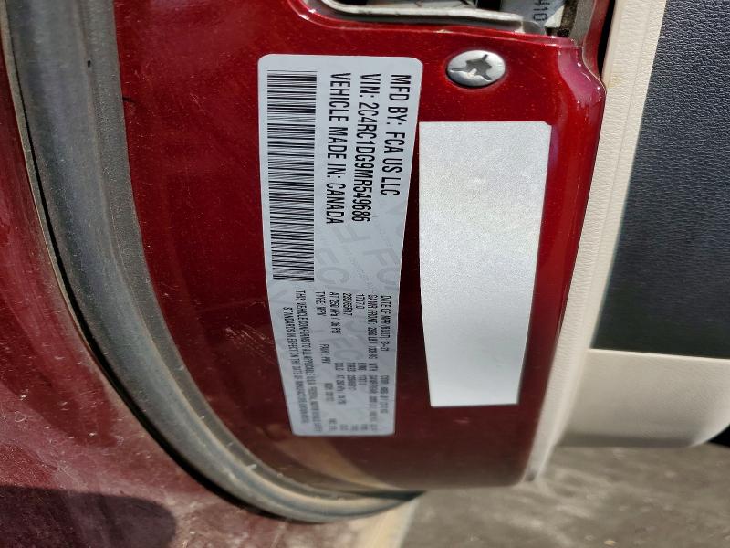 Продаж на аукціоні авто 2021 Chrysler Voyager, vin: 2C4RC1DG9MR549686, номер лоту: 41592116