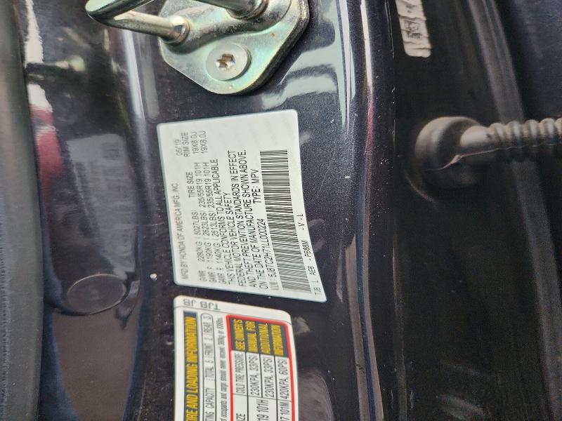 Aukcja sprzedaży 2020 Acura Rdx, vin: 5J8TC2H71LL000224, numer aukcji: 79700925