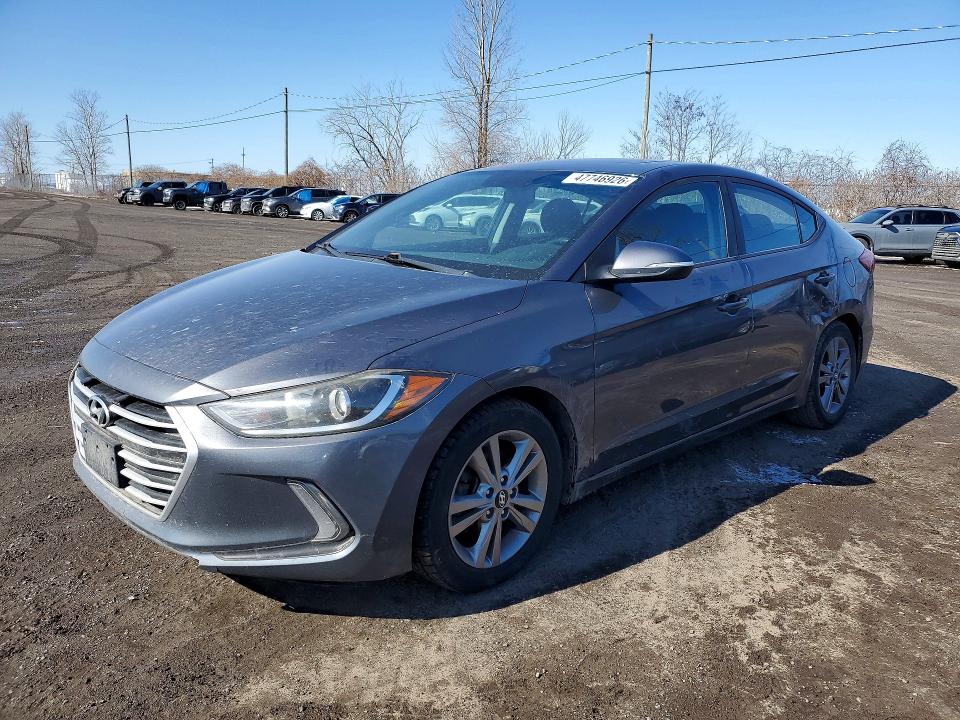 47746926 :رقم المزاد ، KMHD84LF3JU509765 vin ، 2018 Hyundai Elantra مزاد بيع