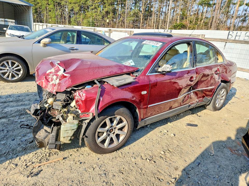 47321726 :رقم المزاد ، WVWPD63B04E129254 vin ، 2004 Volkswagen Passat مزاد بيع