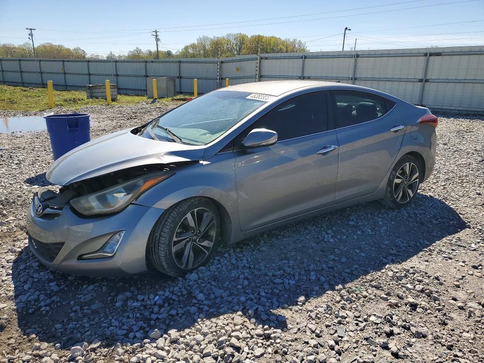 Auction sale of the 2014 Hyundai Elantra, vin: KMHDH4AE7EU102192, lot number: 46383836