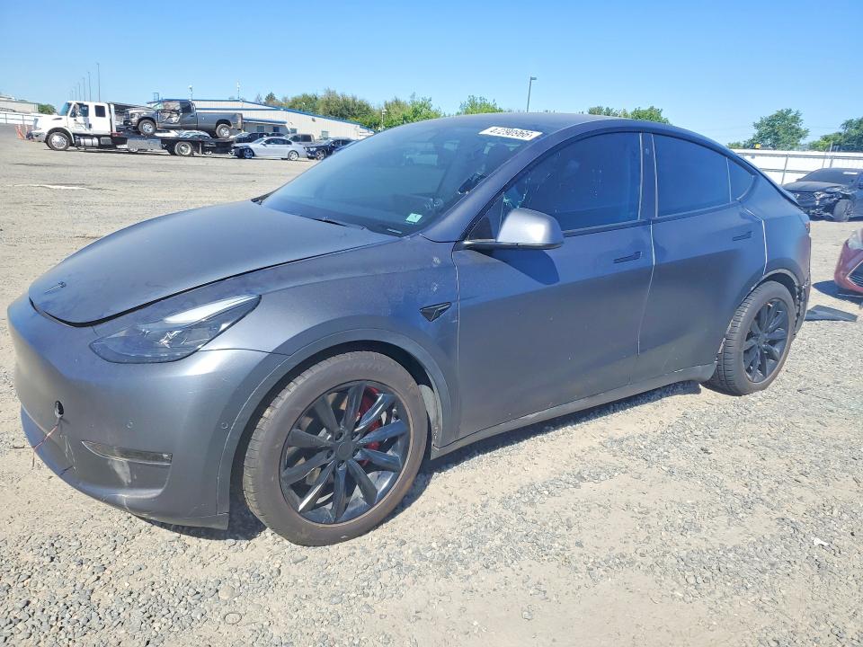 Aukcja sprzedaży 2022 Tesla Model Y, vin: 7SAYGDEF5NF461614, numer aukcji: 47290966