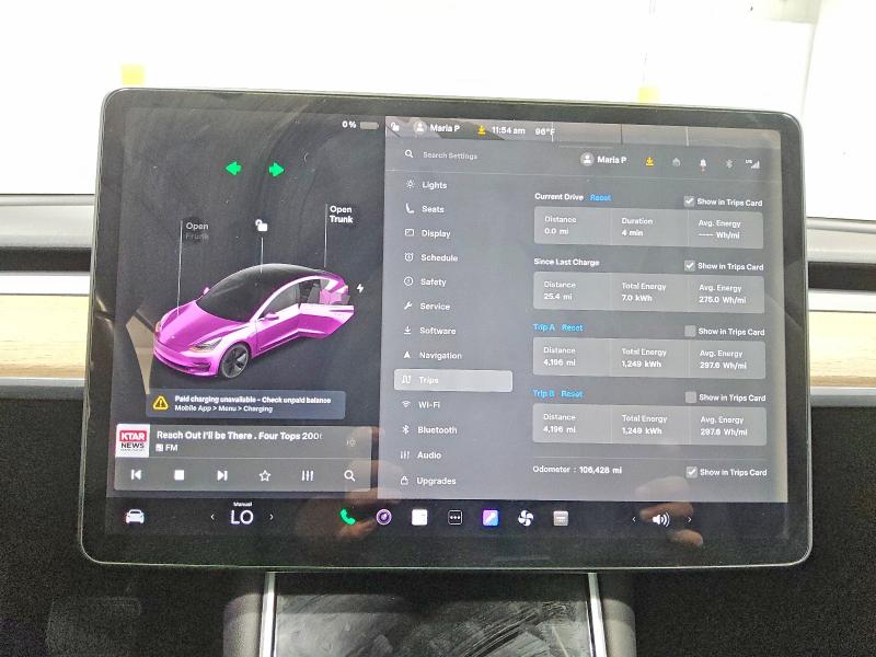 Продажа на аукционе авто 2019 Tesla Model 3, vin: 5YJ3E1EA7KF416220, номер лота: 95798285
