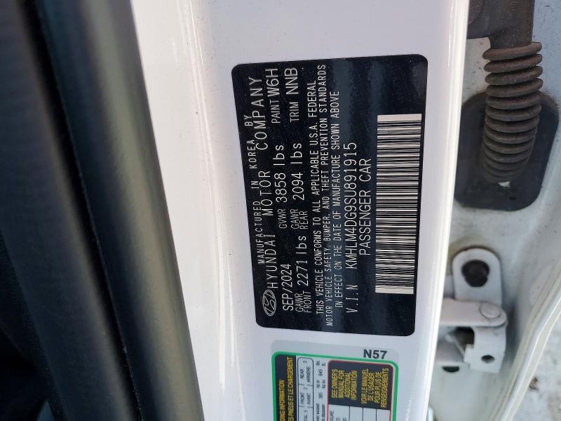 46702276 :رقم المزاد ، KMHLM4DG9SU891915 vin ، 2025 Hyundai Elantra مزاد بيع