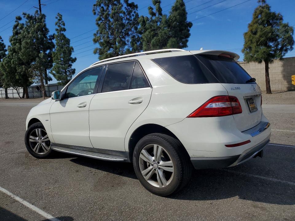 2012 Mercedes-benz Ml მანქანა იყიდება აუქციონზე, vin: 4JGDA5HB8CA039043, აუქციონის ნომერი: 41613166