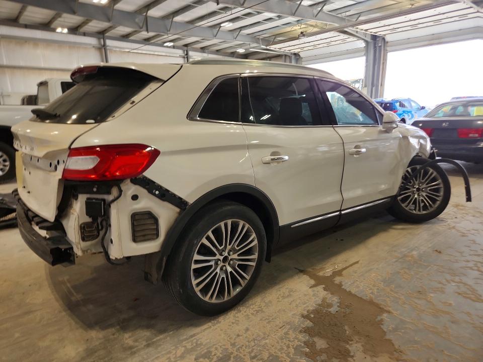 45934286 :رقم المزاد ، 2LMTJ6LR8GBL53988 vin ، 2016 Lincoln Mkx مزاد بيع