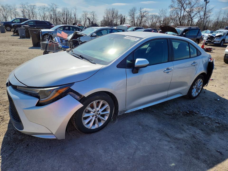 46683126 :رقم المزاد ، 5YFEPMAE2MP174294 vin ، 2021 Toyota Corolla مزاد بيع