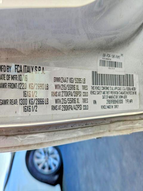 Aukcja sprzedaży 2017 Ram Promaster City, vin: ZFBERFBB9H6E18018, numer aukcji: 46029166