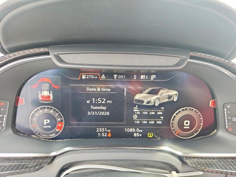 2023 Audi R8 მანქანა იყიდება აუქციონზე, vin: WUA4BCFX7P7902232, აუქციონის ნომერი: 47641766
