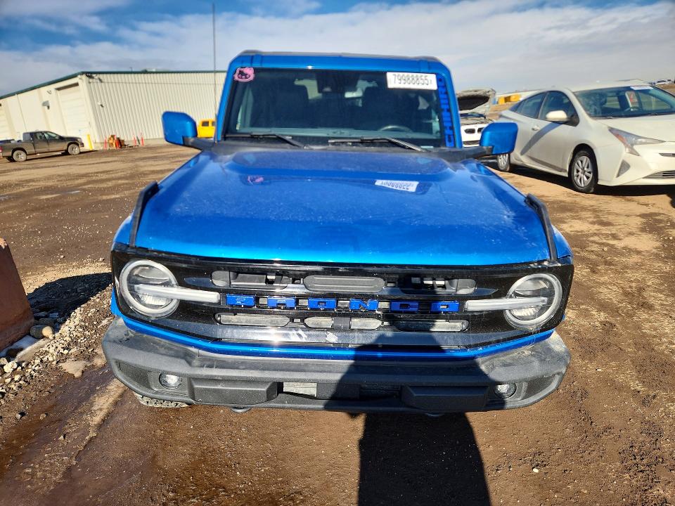 Aukcja sprzedaży 2022 Ford Bronco, vin: 1FMDE5BH4NLB27418, numer aukcji: 79988855