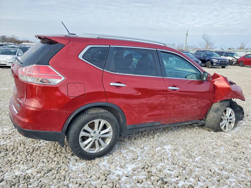45916056 :رقم المزاد ، 5N1AT2MVXEC848692 vin ، 2014 Nissan Rogue مزاد بيع