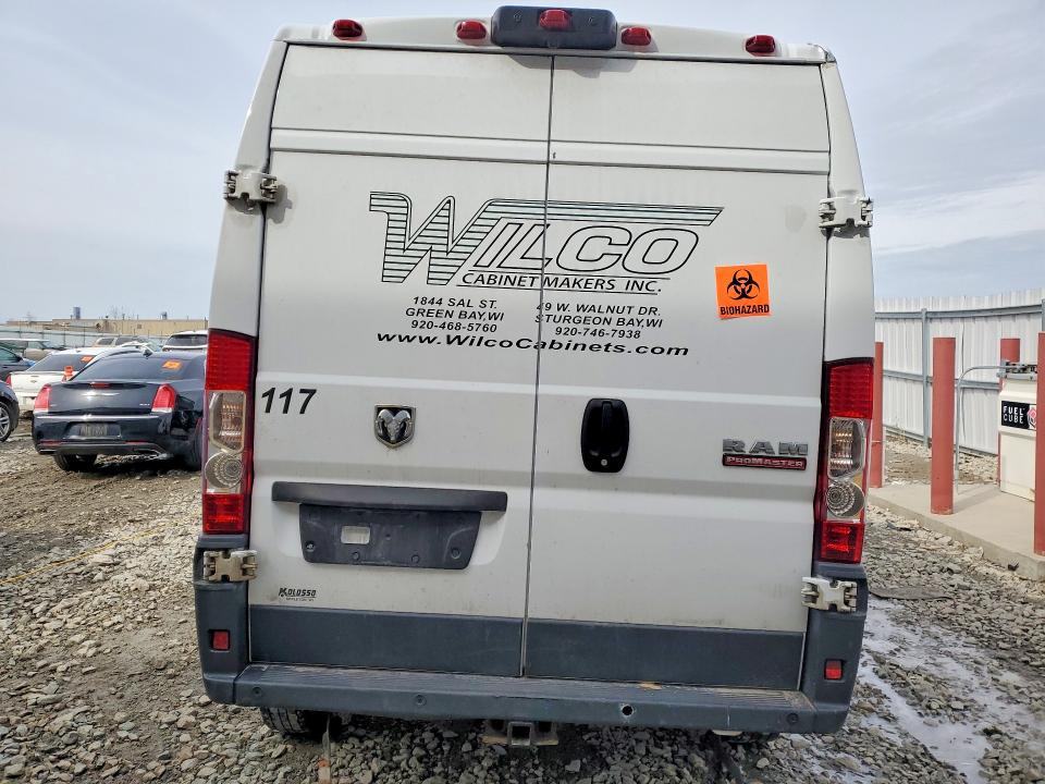 Продаж на аукціоні авто 2018 Ram Promaster 2500, vin: 3C6TRVDG9JE131953, номер лоту: 54806676