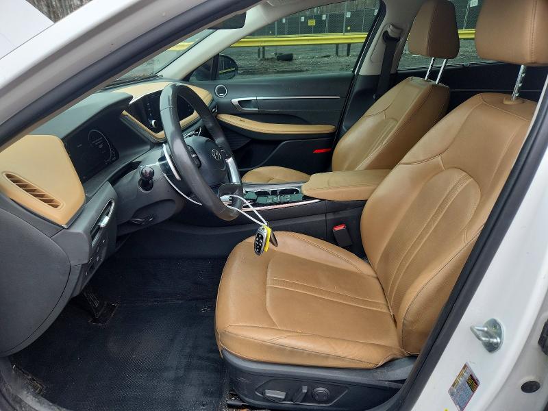 2022 Hyundai Sonata Hybrid მანქანა იყიდება აუქციონზე, vin: KMHL54JJ8NA049943, აუქციონის ნომერი: 41700046