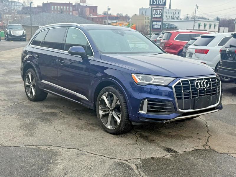 2021 Audi Q7 მანქანა იყიდება აუქციონზე, vin: WA1LXAF72MD014929, აუქციონის ნომერი: 48476106