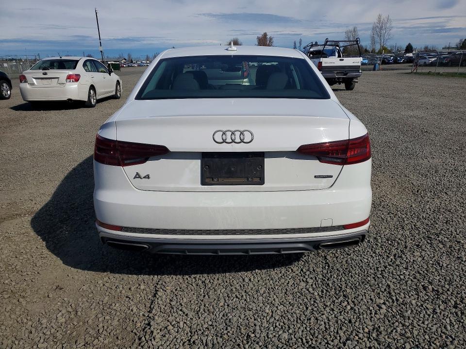 46543196 :رقم المزاد ، WAUDNAF4XKA117677 vin ، 2019 Audi A4 مزاد بيع