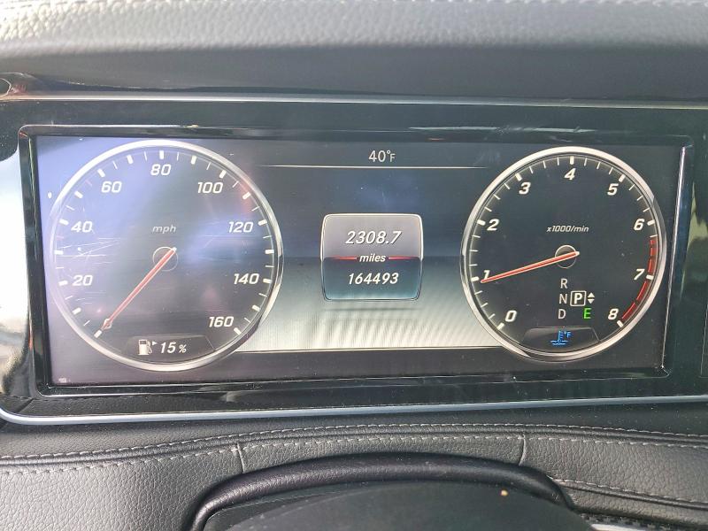 47406286 :رقم المزاد ، WDDUG8CB0FA093393 vin ، 2015 Mercedes-benz S مزاد بيع