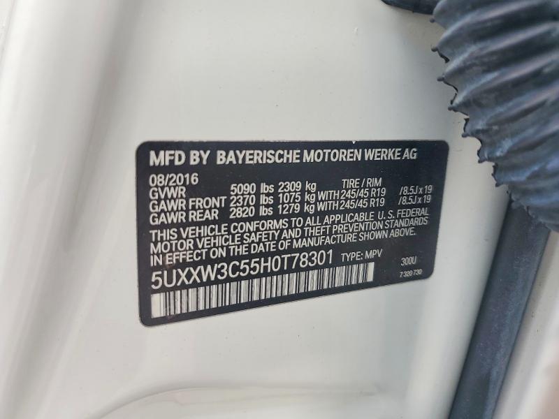 Продажа на аукционе авто 2017 Bmw X4, vin: 5UXXW3C55H0T78301, номер лота: 45504796