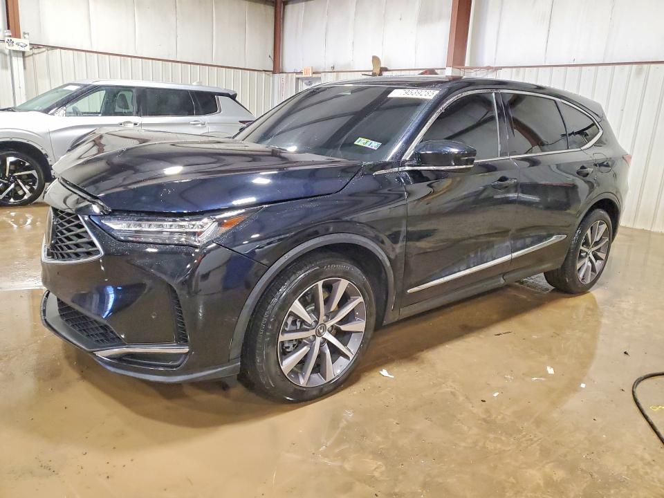 79539285 :رقم المزاد ، 5J8YE1H4XSL024679 vin ، 2025 Acura Mdx مزاد بيع
