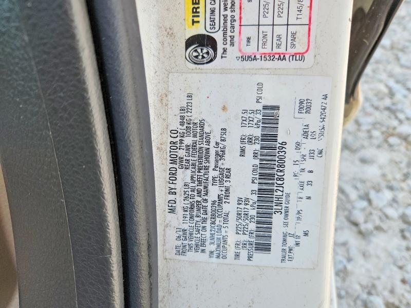 Продажа на аукционе авто 2012 Lincoln Mkz, vin: 3LNHL2JC8CR800396, номер лота: 47017046