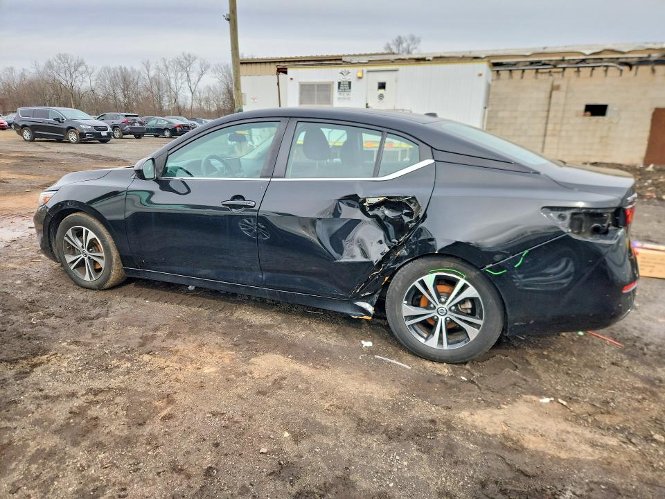 2022 Nissan Sentra მანქანა იყიდება აუქციონზე, vin: 3N1AB8CV1NY267670, აუქციონის ნომერი: 46111386
