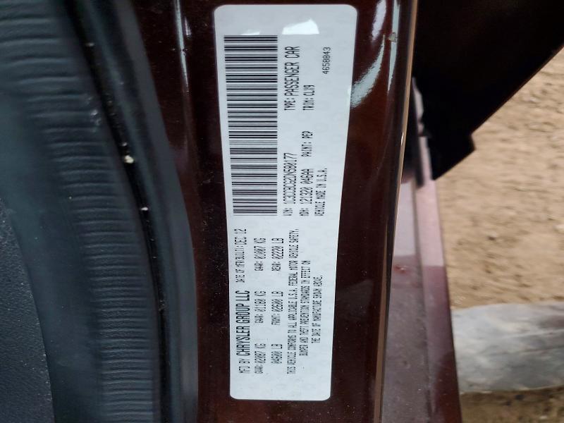 47795906 :رقم المزاد ، 1C3CCBCG2DN580177 vin ، 2013 Chrysler 200 مزاد بيع