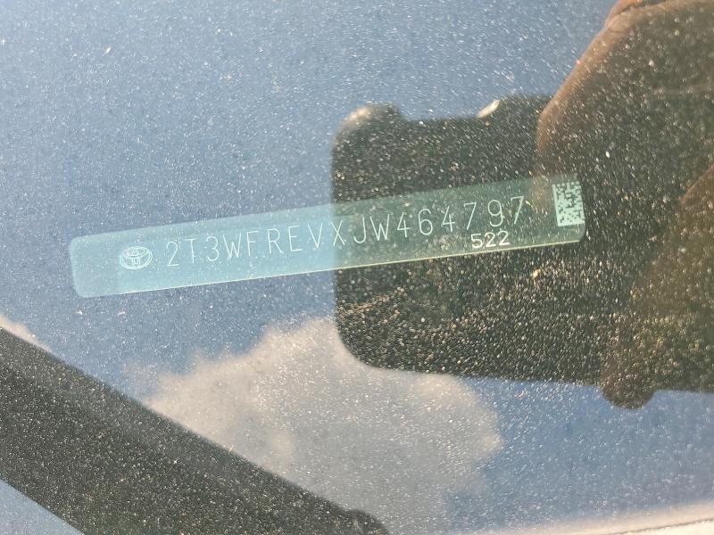 2018 Toyota Rav4 მანქანა იყიდება აუქციონზე, vin: 2T3WFREVXJW464797, აუქციონის ნომერი: 47920066